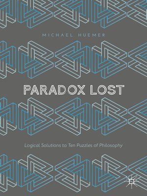 cover image of Paradox Lost